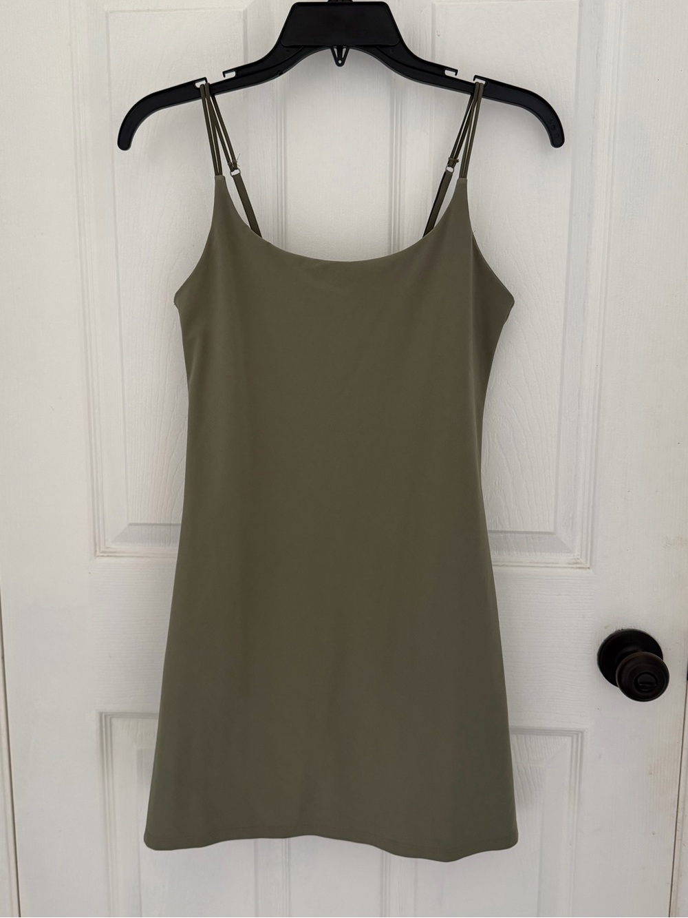 Abercrombie & Fitch Traveler Mini Dress Skort Built in Shorts Sage Green XS